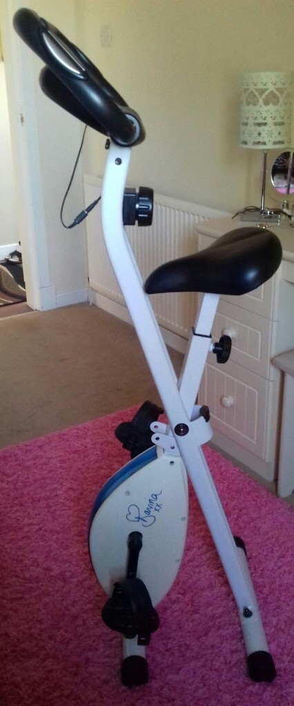 davina mccall folding exercise bike